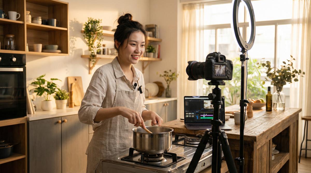 每日大赛VLOG-美食视频